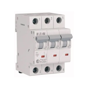 Interruttore magnetotermico Eaton C 32A 3P 6kA
