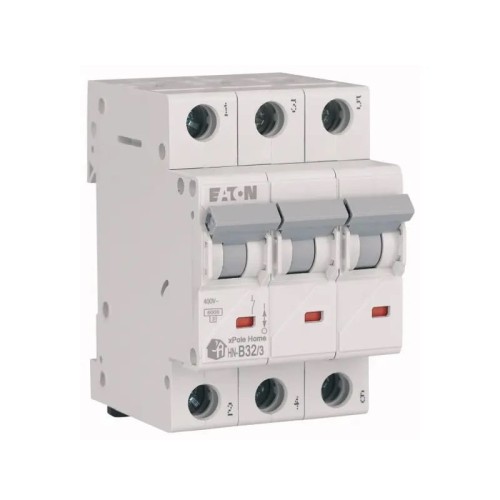 Interruptor automático B 32A 3P 6kA HN-B32/3 xPole Home 194884 EATON GPV-401-35