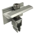 Morsetto terminale H30 KLIK verniciatura argento L50 (tipo 2) PV-03-27