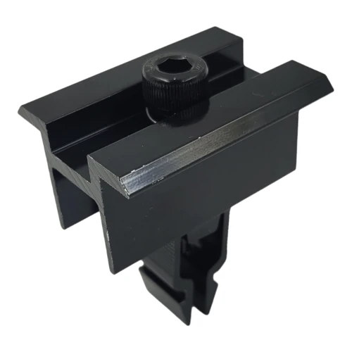 Morsetto centrale KLIK verniciatura nero L50 (tipo 2) PV-04-14