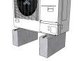 Base zavorrata per pompa di calore PP550 - set da 2 pezzi GPV-600-05 (3)