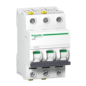 Interruttore magnetotermico Schneider Electric Acti9 3P 16A curva B 6kA