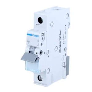 Interruttore magnetotermico Hager B 10A 1P 6kA