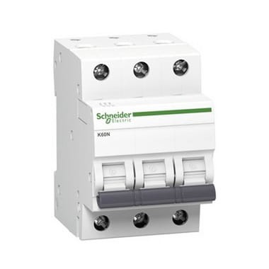 Interruttore automatico C 20A 3P 6kA K60N-C20-3 Acti9 A9K02320 SCHNEIDER ELECTRIC GPV-401-76