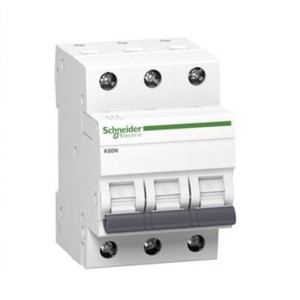 Interruttore automatico C 25A 3P 6kA K60N-C25-3 Acti9 A9K02325 SCHNEIDER ELECTRIC