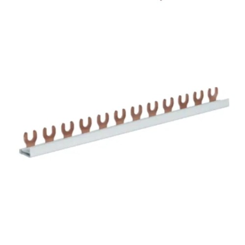 Barra di collegamento 1-polo 12 moduli 10mm², KDN163A a forcella Hager GPV-401-94