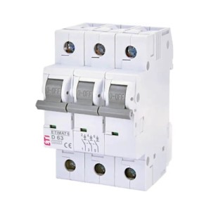 Interruttore automatico C 20A 3P 6kA ETIMAT6 002145517 ETI