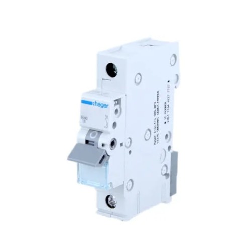 Interruttore automatico C 10A 1P 6kA MCN110E HAGER GPV-401-116
