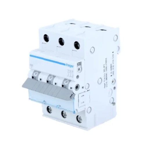 Interruttore automatico B 32A 3P 6kA MBN332E HAGER GPV-401-119