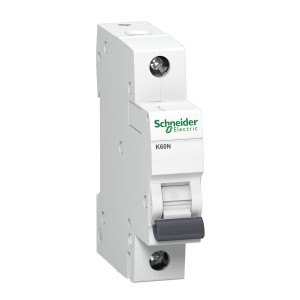 Interruttore automatico B 6A 1P 6kA K60N-B6-1 Acti9 A9K01106 SCHNEIDER ELECTRIC