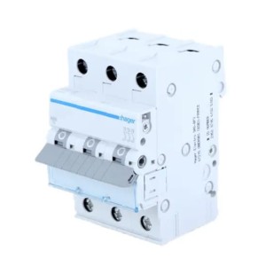 Interruttore automatico C 63A 3P 6kA MCN363E HAGER