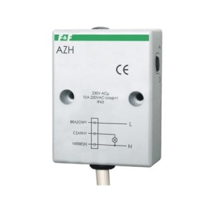 Programmatore crepuscolare 10A 230V 2-1000 lux IP65 AZH F&F FILIPOWSKI