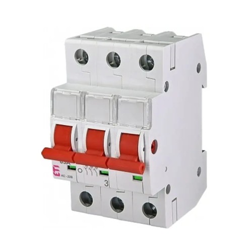 Sezionatore isolante trifase 3P 63A 400V AC SV 363 002423314 ETI GPV-401-150