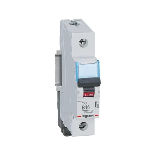 Interruttore automatico sovracorrente B 16A 1P 6kA S 301 TX3 403357 LEGRAND GPV-401-152