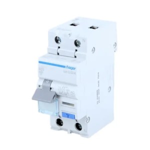 Interruttore differenziale con protezione da sovracorrente B 10A 1P+N 6kA 30mA tipo AC ADC910D HAGER