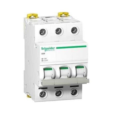 Interruttore di isolamento 3 fasi 3P 40A 400V AC iSW-40-3 Acti9 A9S65340 SCHNEIDER ELECTRIC GPV-401-161
