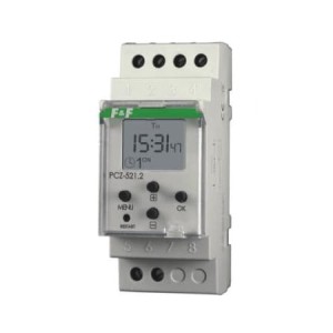 Temporizzatore settimanale on/off monostabile PCZ-521 F&F FILIPOWSKI
