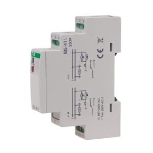 Relè bistabile on/off per guida DIN BIS-411 F&F FILIPOWSKI