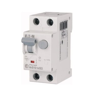 Interruttore differenziale con protezione da sovracorrente B 16A 1P+N 6kA 30mA tipo AC HNB-B16/1N/003 xPole Home 195121 EATON