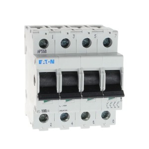 Interruttore di isolamento trifase 4P 100A 240V IS-100/4 276285 EATON