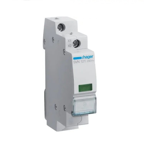 Spia LED verde 230VAC SVN121 HAGER GPV-401-195