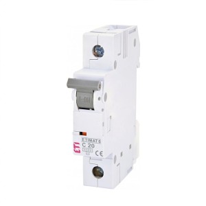 ETI Interruttore magnetotermico C 20A 1P 6kA
