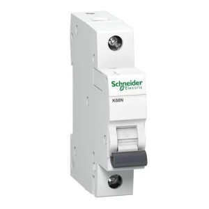 Schneider Electric Interruttore magnetotermico 6kA K60N-C10-1 Acti9