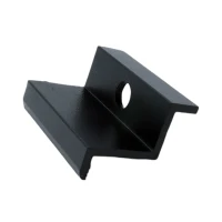 Morsetto terminale H32 Alluminio 6060 Foro M8 verniciato