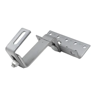 Gancio per Tetto Vario Classe 5-6-5 - 3x Regolabile Acciaio Inox 1.4016 - 120 mm - Rinforzato