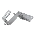 Gancio da tetto Vario regolabile 3x acciaio inox H17 1.4016 430 L120 PV-08-13-H17