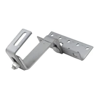 Gancio per tetto Vario 3x regolabile acciaio inox 1.4016 120mm
