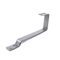 Gancio per tetto per tetti inclinati 291mm - Acciaio inox (Tegola di castoro) PV-08-19