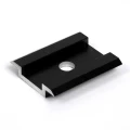 Morsetto Centrale - Foro M8 - Alluminio 6060 - H8 Anodizzato PV-04-04