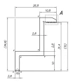 Morsetto Terminale - Foro M8 - Alluminio 6060 - H32 PV-03-03 (2)