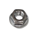 Dado esagonale con flangia M8 con dentatura DIN 6923 PV-11-03