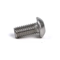 Vite a testa tonda DIN 7380 M8x16 acciaio inox A2