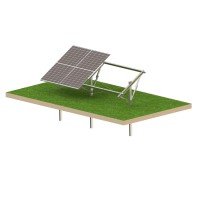 Kit Solare T1V Strong – struttura fotovoltaica a terra per 4 pannelli