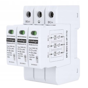 Limitatore di sovratensione Schelinger 3P 8kA DC 1000V