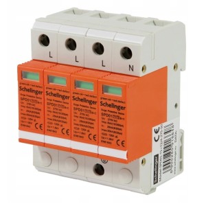 Limitatore di sovratensione Schelinger 4P 5kA classe T1+T2 (B+C)
