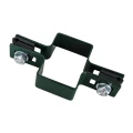 Staffa intermedia per pannelli di recinzione 40x60 verde GPV-700-03 (2)