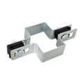Staffa intermedia per pannelli di recinzione 40x60 zincata GPV-700-04