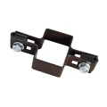 Staffa intermedia per pannelli di recinzione 40x60 marrone GPV-700-05 (2)