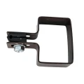 Collare terminale per pannelli di recinzione 40x60 marrone GPV-700-15 (2)