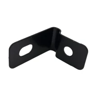 Gancio staffa morsetto 1/2 per pannelli recinzione nero