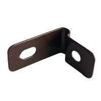 Morsetto di fissaggio 1/2 per pannelli di recinzione marrone