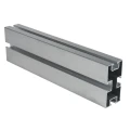 Profilo in alluminio per viti esagonali 480cm 80x40 90443 PV-01-39