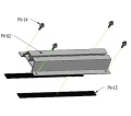 Ponte trapezoidale 33cm H-40 in EPDM per tetti in lamiera grecata PV-02-03 (5)