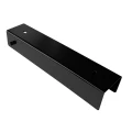 Profilo a U connettore supporto per zoccolatura 250x50 Nero GPV-700-37