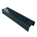 Profilo a U connettore supporto per zoccolatura 250x55 Antracite Grafite GPV-700-41