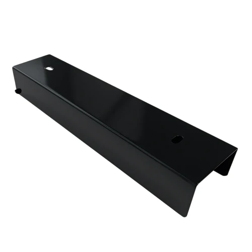 Profilo a U connettore supporto per zoccolatura 250x55 Nero GPV-700-42